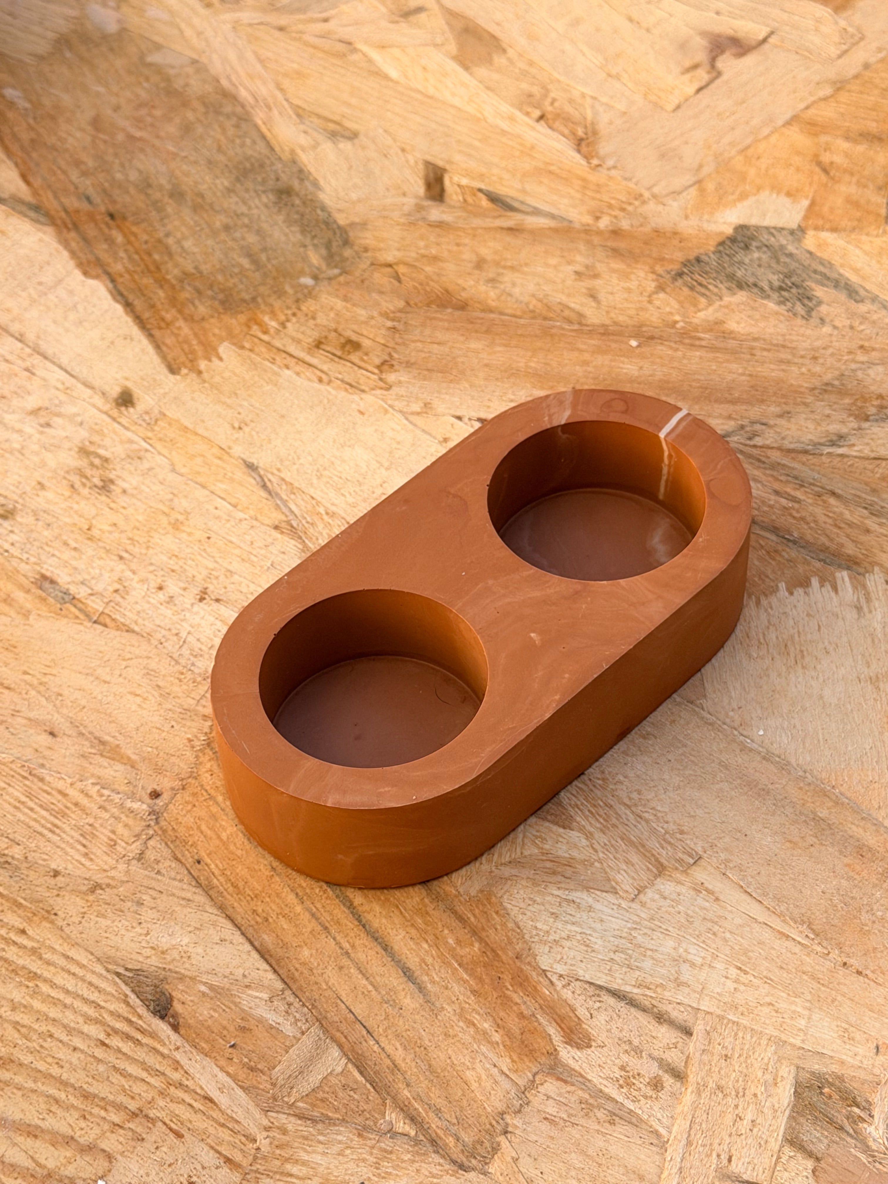 Bougeoir double - L'Atelier du Sud