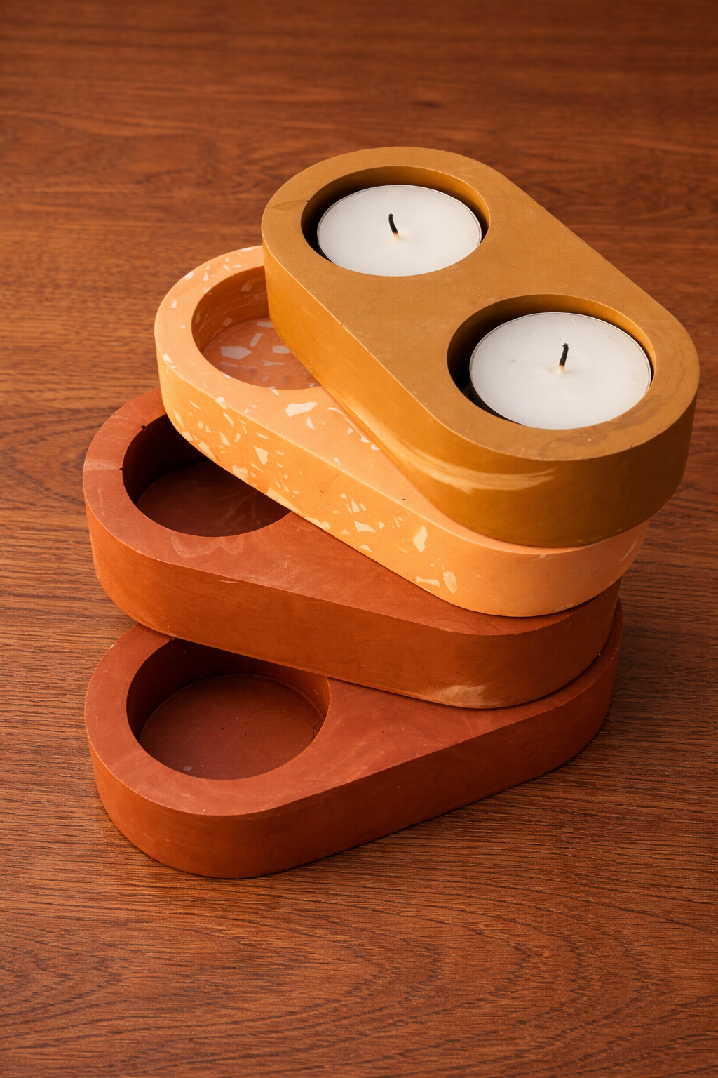 Bougeoir double - L'Atelier du Sud