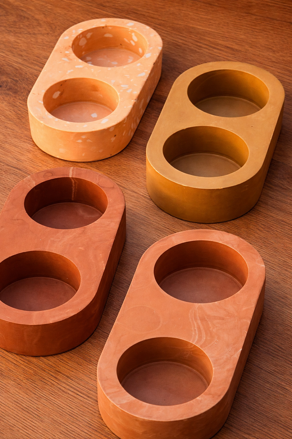 Bougeoir double - L'Atelier du Sud