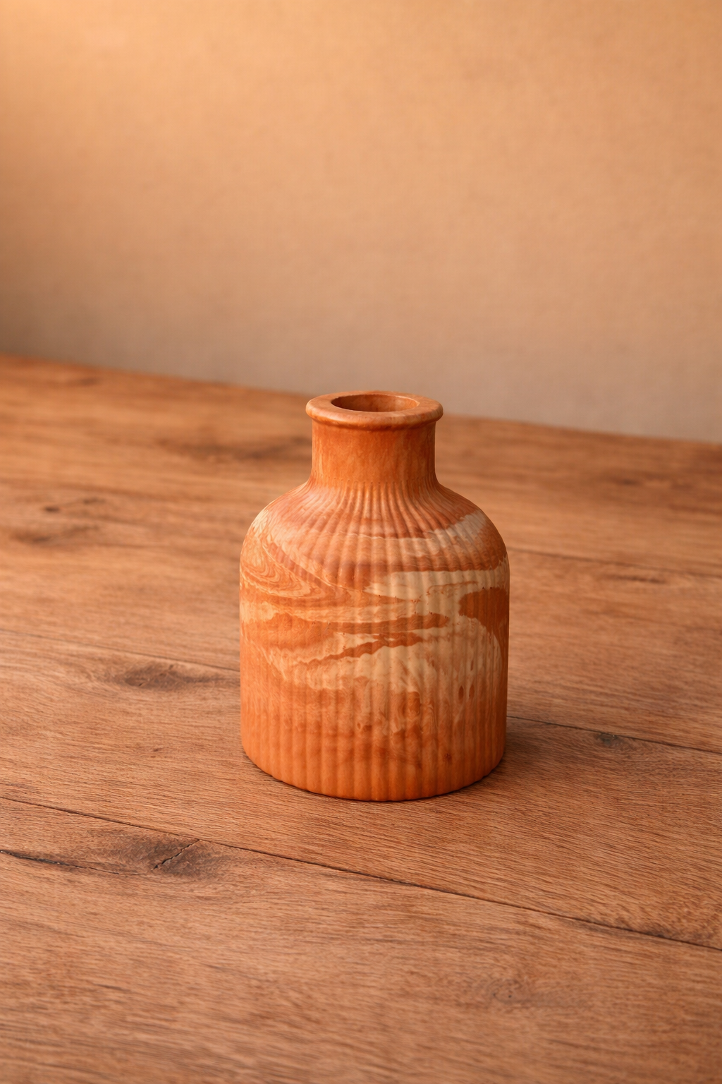 Vase flacon strié - L'Atelier du Sud